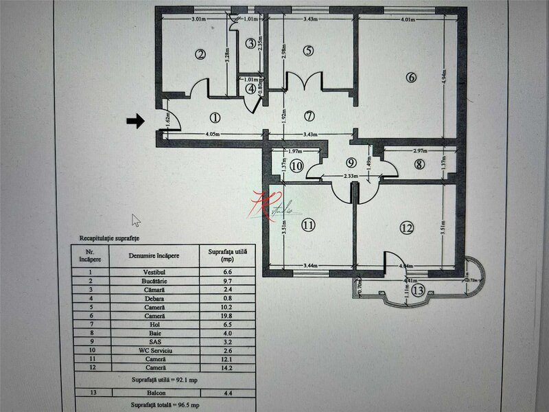 Doamna Ghica, vanzare apartament 4 camere